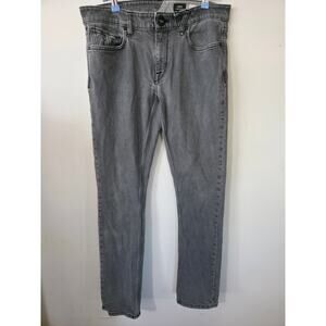 Volcom Vorta Slim Straight Jeans – Gray – Men’s 32 x 31